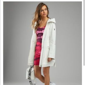 GUESS White jacket Aimee Anorak